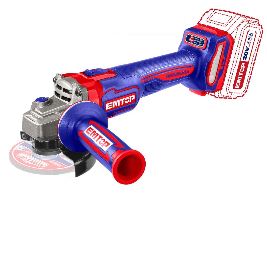 Болгарка (кутова шліфмашина) EMTOP ELAG2211532